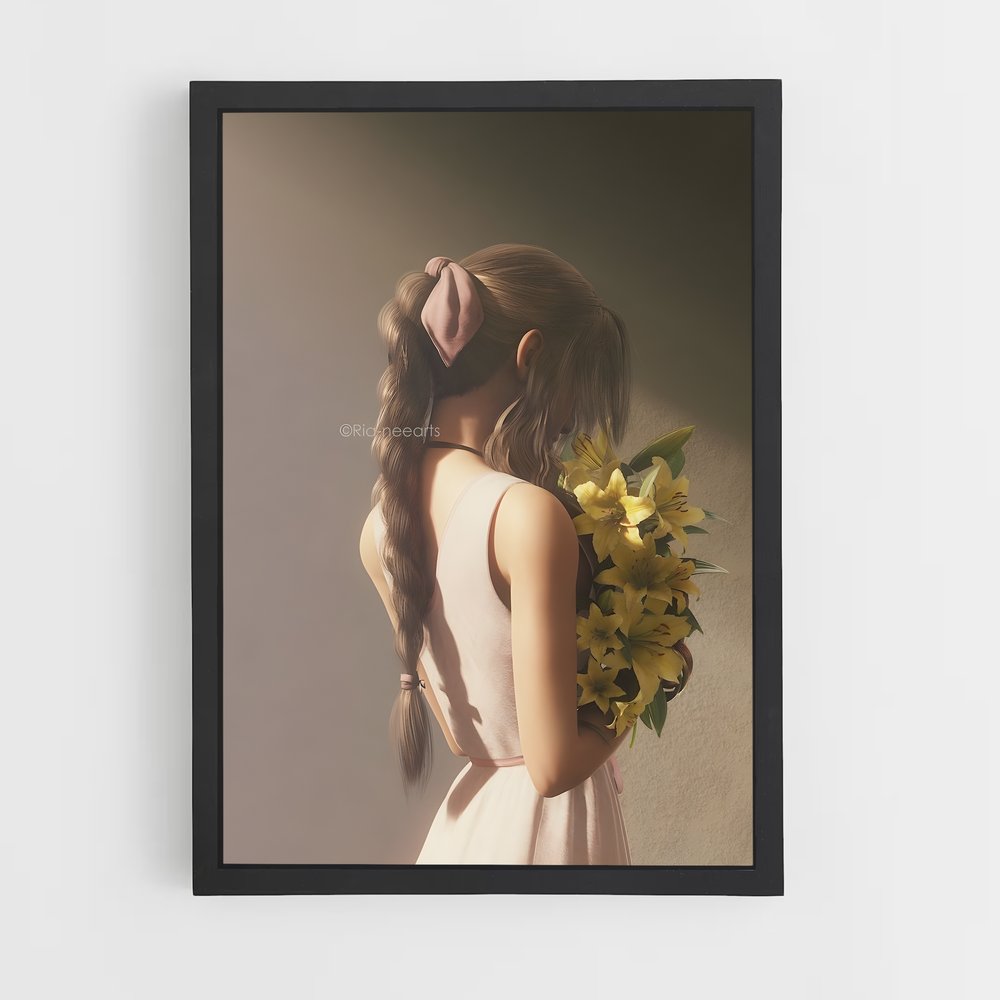 Poster Le Bouquet de l'Enfance – affiche Final Fantasy (vue 2)